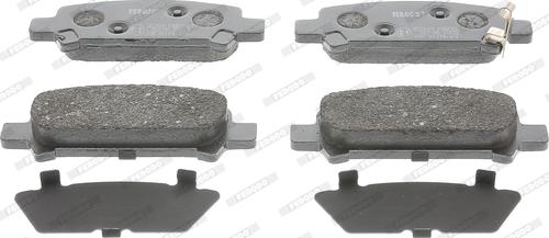 Ferodo FDB1333 - Brake Pad Set, disc brake autospares.lv