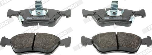 Ferodo FDB1321 - Brake Pad Set, disc brake autospares.lv