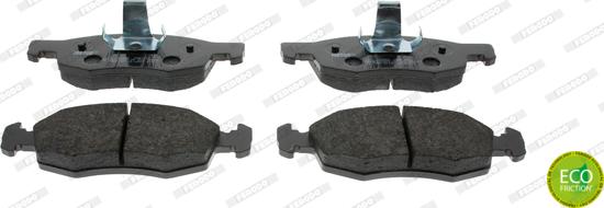 Ferodo FDB1376 - Brake Pad Set, disc brake autospares.lv