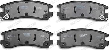 Ferodo FDB1264-D - Brake Pad Set, disc brake autospares.lv