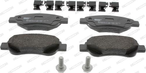 Ferodo FDB1790G - Brake Pad Set, disc brake autospares.lv