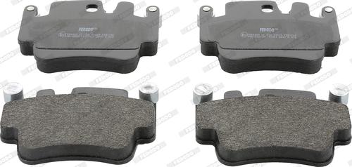 Ferodo FDB1742 - Brake Pad Set, disc brake autospares.lv