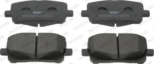 Ferodo FDB1752 - Brake Pad Set, disc brake autospares.lv