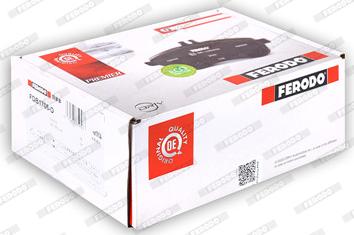 Ferodo FDB1706-D - Brake Pad Set, disc brake autospares.lv