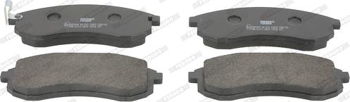 Ferodo FDB1702 - Brake Pad Set, disc brake autospares.lv