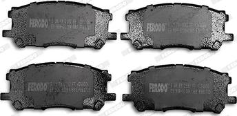 Ferodo FDB1715 - Brake Pad Set, disc brake autospares.lv