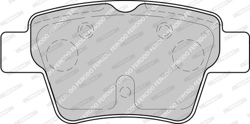 Ferodo FDB1784-D - Brake Pad Set, disc brake autospares.lv