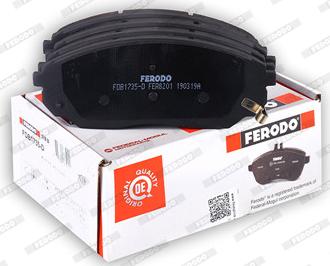 Ferodo FDB1735-D - Brake Pad Set, disc brake autospares.lv