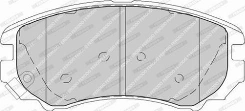 Ferodo FDB1733-D - Brake Pad Set, disc brake autospares.lv