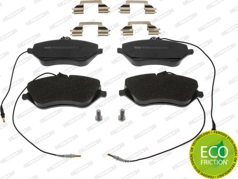 Ferodo FDB1726 - Brake Pad Set, disc brake autospares.lv