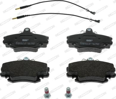 Ferodo FDB845B - Brake Pad Set, disc brake autospares.lv