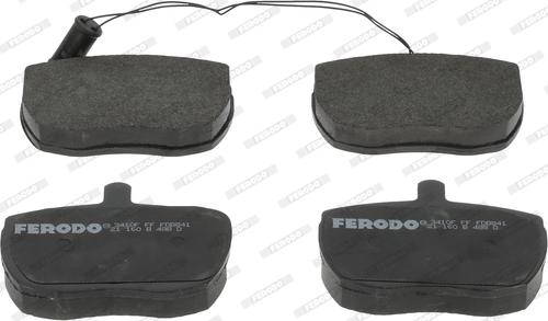 Ferodo FDB841 - Brake Pad Set, disc brake autospares.lv