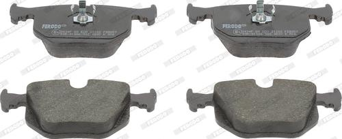 Ferodo FDB857 - Brake Pad Set, disc brake autospares.lv