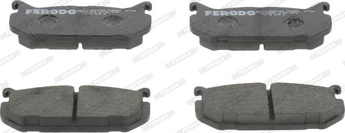 Ferodo FDB869 - Brake Pad Set, disc brake autospares.lv