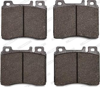 Ferodo FDB800 - Brake Pad Set, disc brake autospares.lv