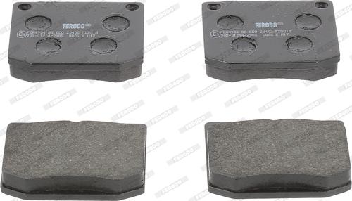 Ferodo FDB818 - Brake Pad Set, disc brake autospares.lv