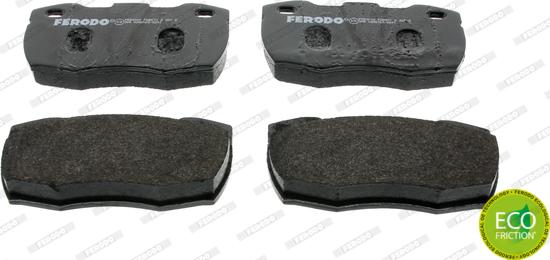 Ferodo FDB871 - Brake Pad Set, disc brake autospares.lv