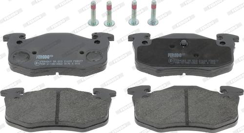 Ferodo FDB877 - Brake Pad Set, disc brake autospares.lv