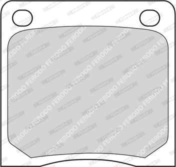 Ferodo FDB39 - Brake Pad Set, disc brake autospares.lv