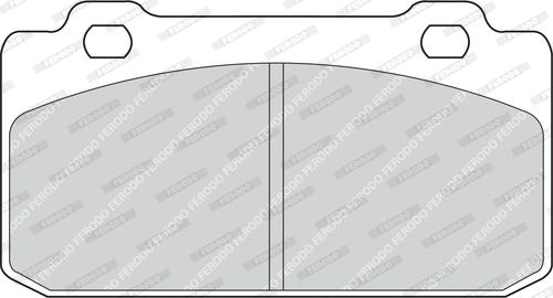 Ferodo FDB349 - Brake Pad Set, disc brake autospares.lv