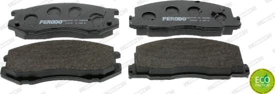 Ferodo FDB306 - Brake Pad Set, disc brake autospares.lv