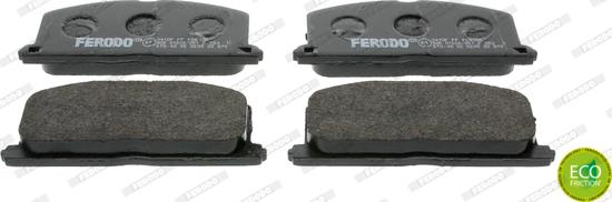 Ferodo FDB308 - Brake Pad Set, disc brake autospares.lv