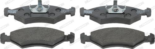 Ferodo FDB206 - Brake Pad Set, disc brake autospares.lv