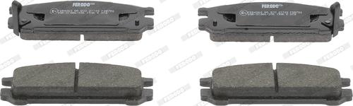 Ferodo FDB790 - Brake Pad Set, disc brake autospares.lv