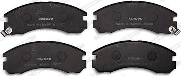 Ferodo FDB765-D - Brake Pad Set, disc brake autospares.lv