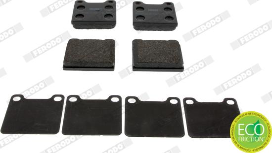 Ferodo FDB704 - Brake Pad Set, disc brake autospares.lv