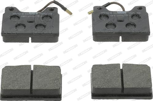 Ferodo FDB71 - Brake Pad Set, disc brake autospares.lv