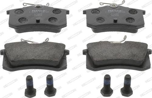 Ferodo FDB726 - Brake Pad Set, disc brake autospares.lv