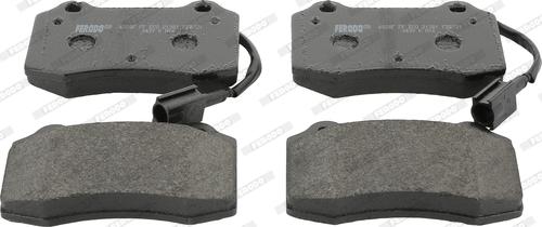 Ferodo FDB721 - Brake Pad Set, disc brake autospares.lv