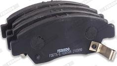 Ferodo FDB776-D - Brake Pad Set, disc brake autospares.lv