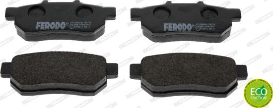 Ferodo FDB778 - Brake Pad Set, disc brake autospares.lv