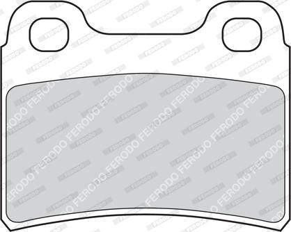 Ferodo FDB772 - Brake Pad Set, disc brake autospares.lv