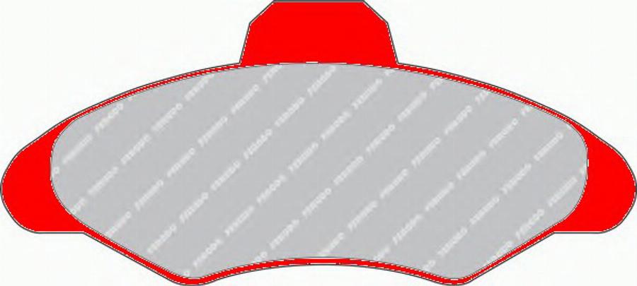 Ferodo FDS617 - Brake Pad Set, disc brake autospares.lv