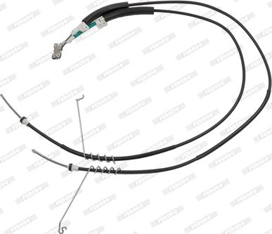 Ferodo FHB434471 - Cable, parking brake autospares.lv