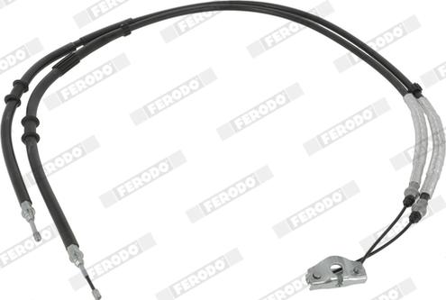 Ferodo FHB434509 - Cable, parking brake autospares.lv