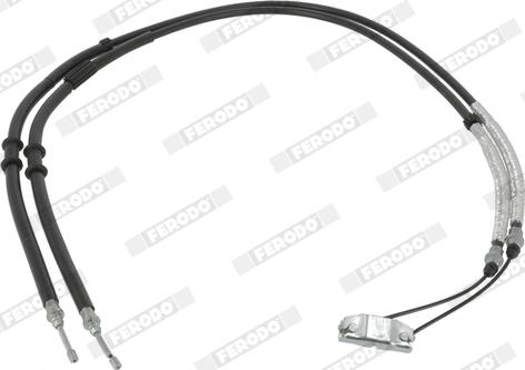 Ferodo FHB434510 - Cable, parking brake autospares.lv