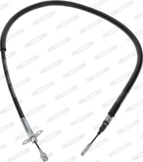 Ferodo FHB433178 - Cable, parking brake autospares.lv