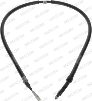 Ferodo FHB432938 - Cable, parking brake autospares.lv