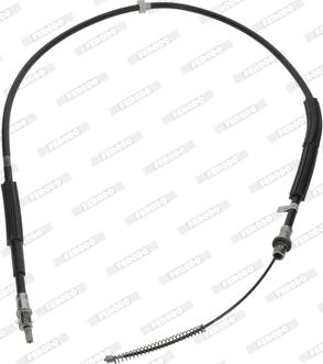 Ferodo FHB432664 - Cable, parking brake autospares.lv