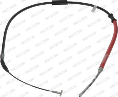 Ferodo FHB432629 - Cable, parking brake autospares.lv