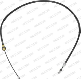 Ferodo FHB432828 - Cable, parking brake autospares.lv