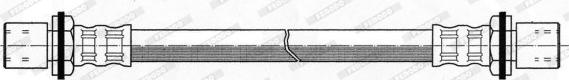 Ferodo FHY2946 - Brake Hose autospares.lv