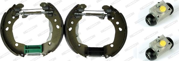 Ferodo FMK441 - Brake Shoe Set autospares.lv