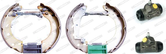 Ferodo FMK409 - Brake Shoe Set autospares.lv