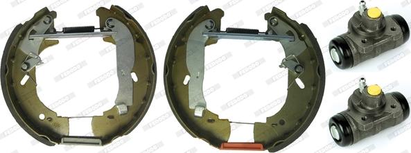 Ferodo FMK597 - Brake Shoe Set autospares.lv