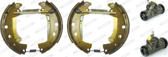 Ferodo FMK602 - Brake Shoe Set autospares.lv